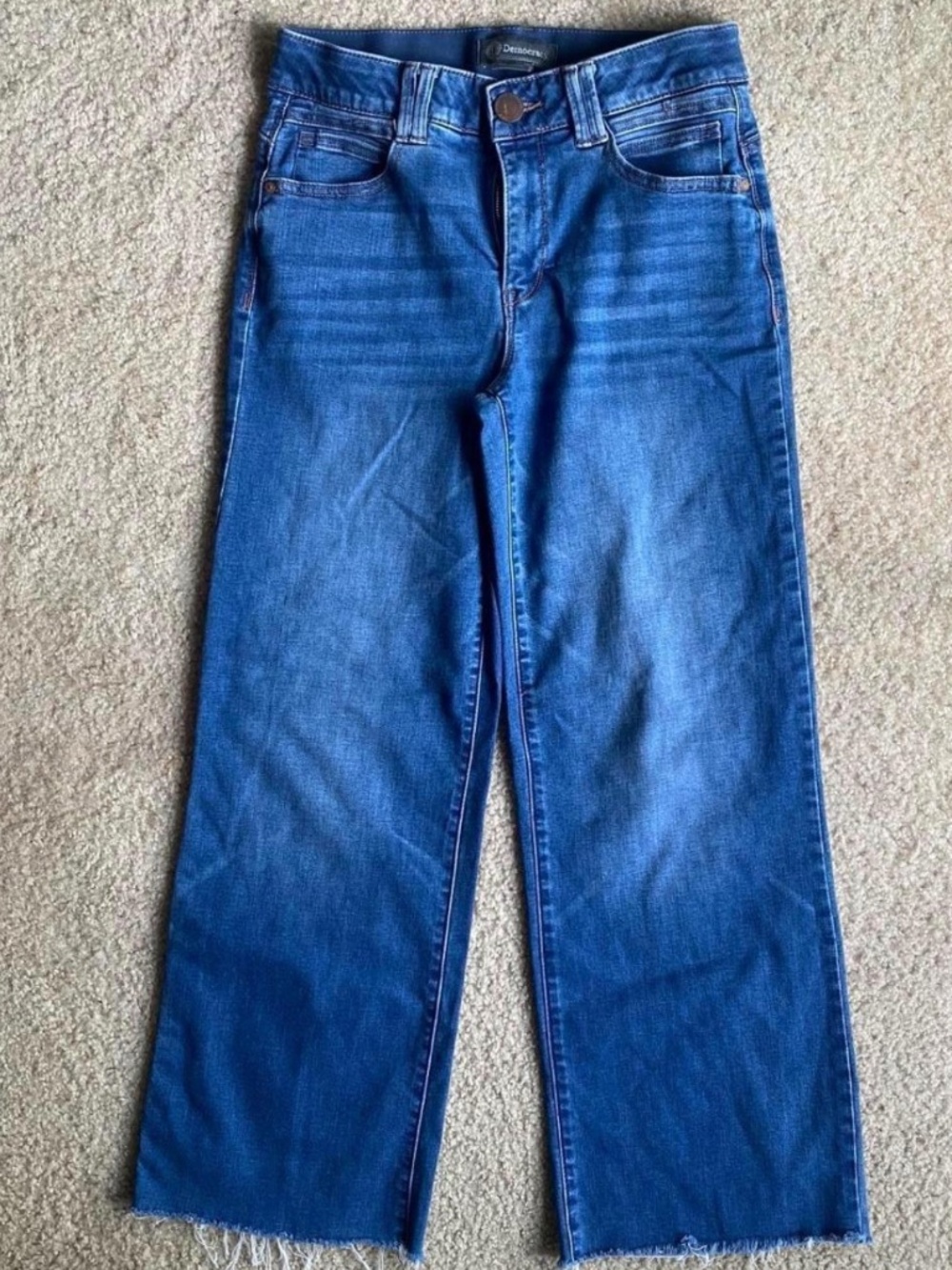 Democracy Ab technology Wide Leg Blue denim jeans Size 4